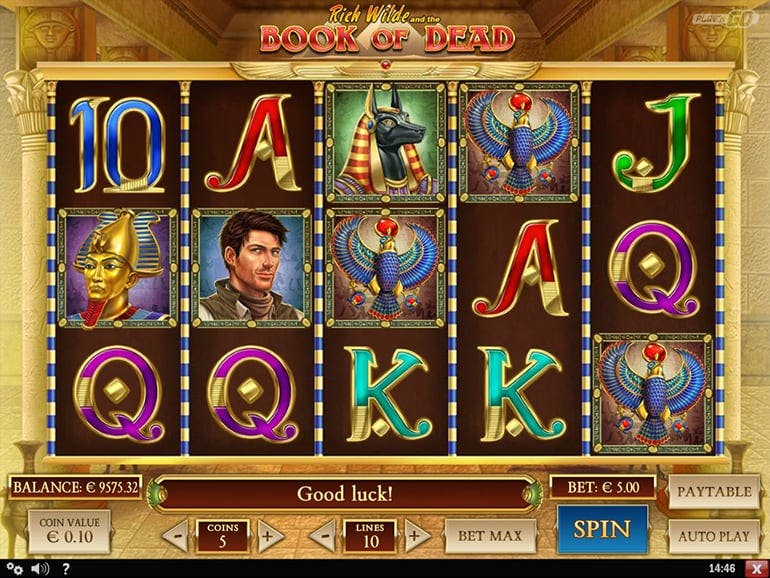Book of Dead at Superbet